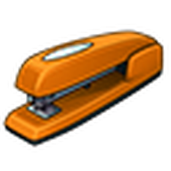 Orange Stapler