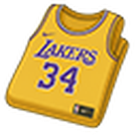 Shaquille O'Neal Lakers Jersey