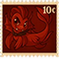 Vampire Gael Stamp