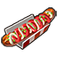 Ketchup Mayo Naked Hot Dog