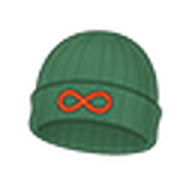 Green &amp; Red Infinibeanie