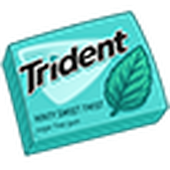 Minty Sweet Twist Trident Gum