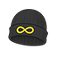 Black &amp; Yellow Infinibeanie