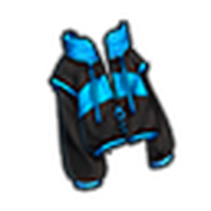 Black &amp; Blue Hoodie