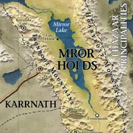 Mapa de los Bastiones de Mror