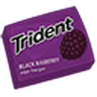 Black Raspberry Trident Gum