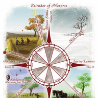 Calendário dos Personagens