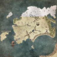 Карта континента