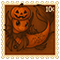 Halloween Gael Stamp