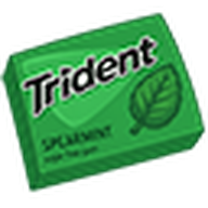 Spearmint Trident Gum