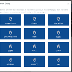 Entity creator