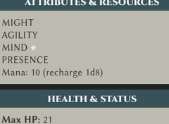 Unity RPG Character Sheet [Custom]