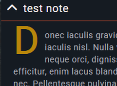 Paragraph Drop Caps