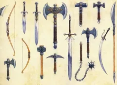 D&amp;D 5E SRD Non-Magical Weapons and Armor