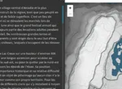 Scrollable Map Sidebar