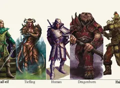 DnD 5e Races (SRD 5.1)
