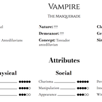 First third of the sheet