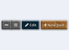 Stone Buttons