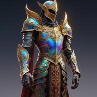 Vollkörper Plattenrüstung hochelfischer Machart