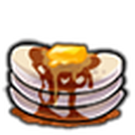 Beige Syrup Pancakes