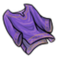 Sheer Amethyst Tunic Top