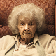 Mamie du coin de la rue et ses chats