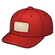 Red Snapback Cap