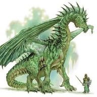 Dragão verde
