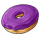 Grape Glaze Donut